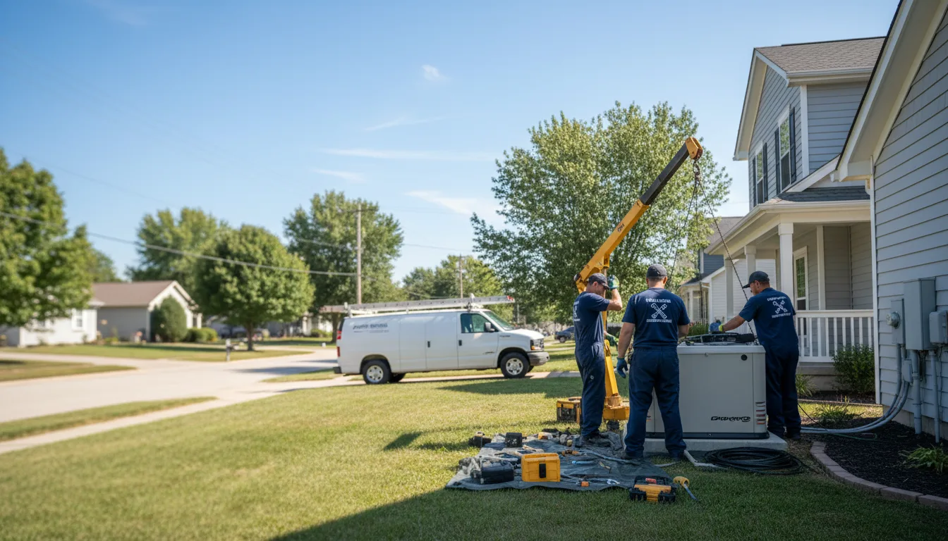 Generator Installation in Sterlington, LA near me